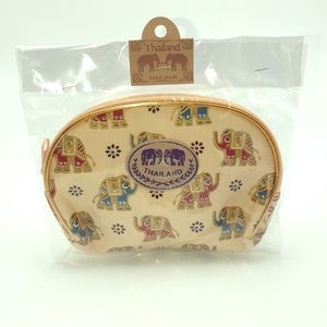Thai Elephant Zippered Bag (M)
